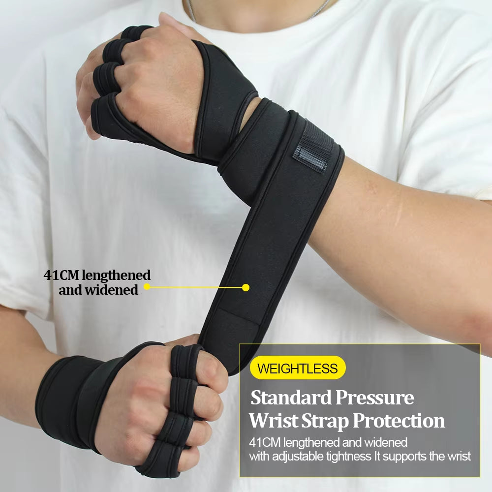 Professional Training Gloves for Men and Women - Workout, Fitness, Bodybuilding, and Weightlifting Hand and Wrist Protection