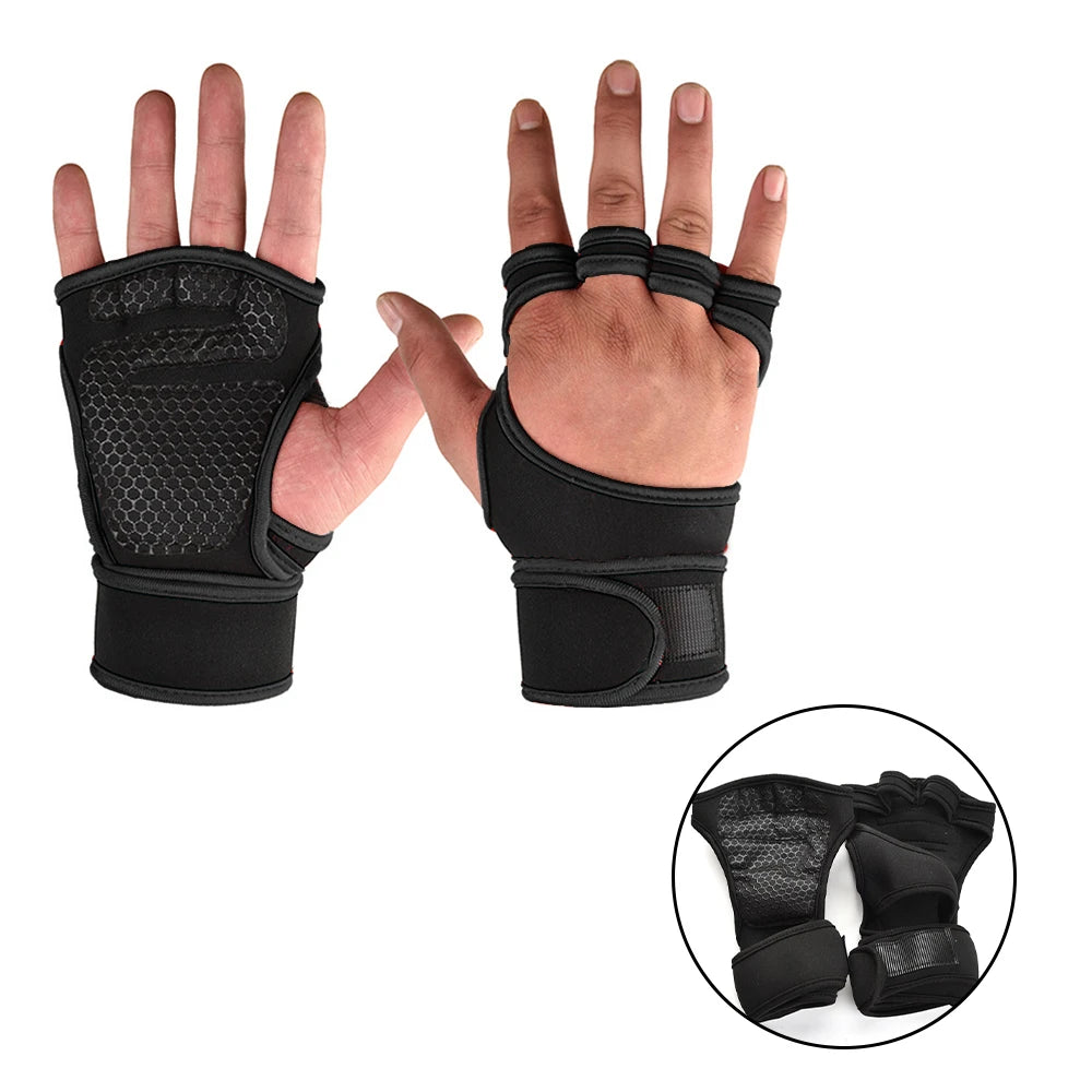 Professional Training Gloves for Men and Women - Workout, Fitness, Bodybuilding, and Weightlifting Hand and Wrist Protection