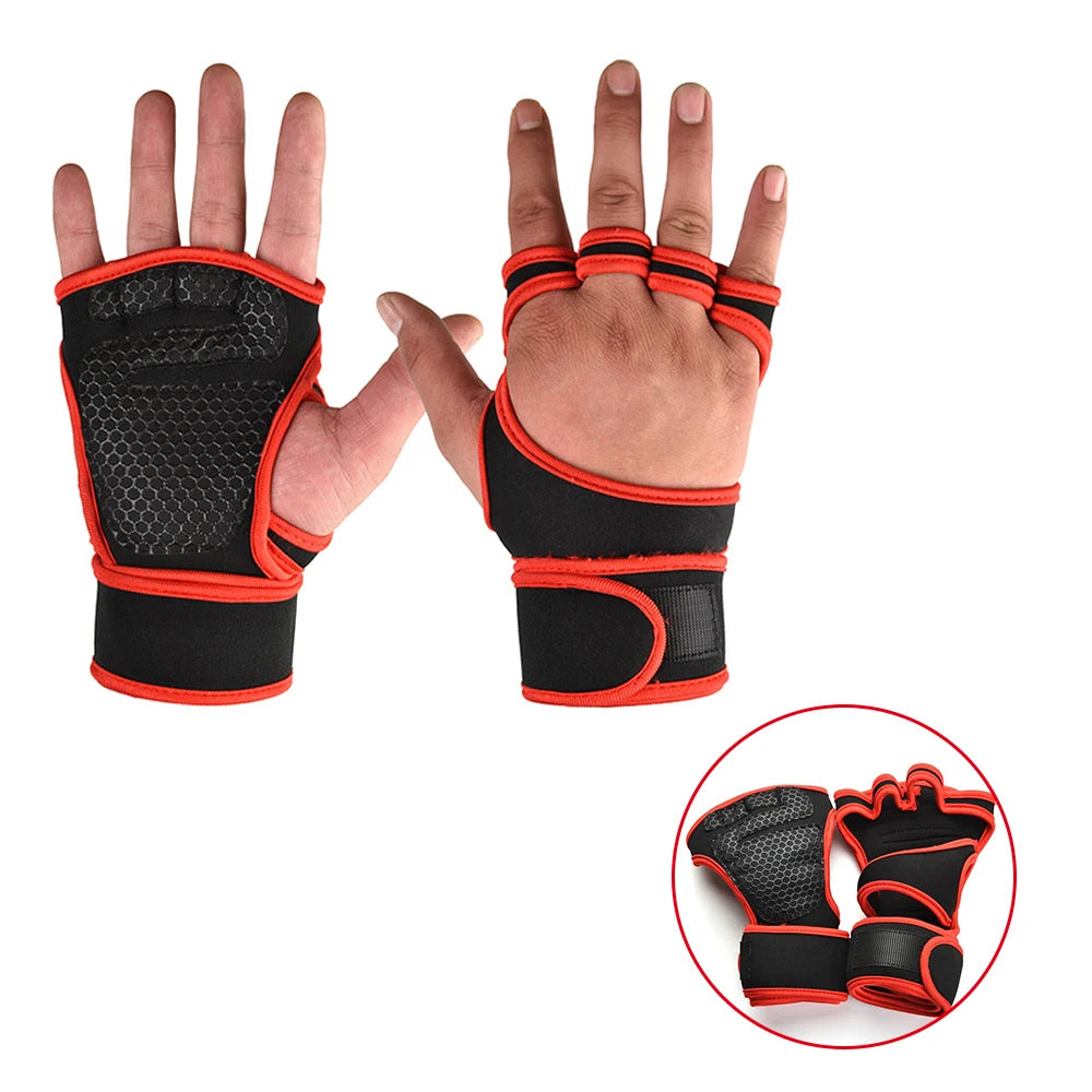 Professional Training Gloves for Men and Women - Workout, Fitness, Bodybuilding, and Weightlifting Hand and Wrist Protection